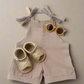 Linen Playsuit - Sand