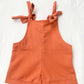 Linen Playsuit - Rust