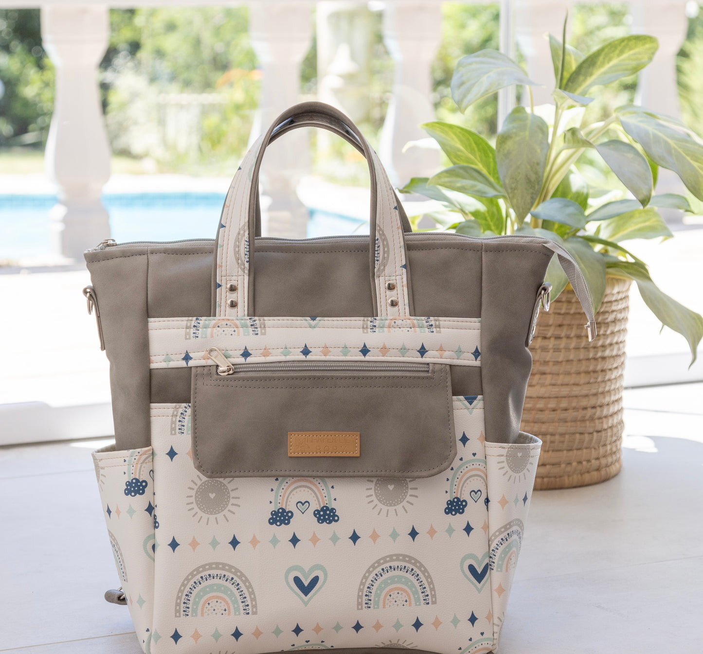 Mumu Baby Bag - Grey