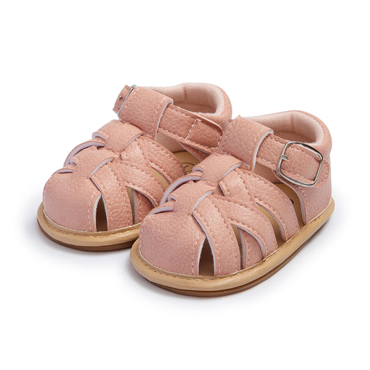 Baby Summer Sandals - Salmon