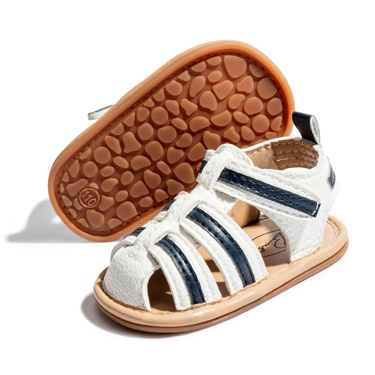 Summer Sandals - Blue Zebra