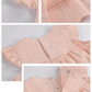 Sleeveless Muslin Summer Dress - Pink