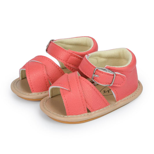 Baby Summer Sandals - Peach