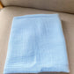 Muslin Swaddle - Light Blue