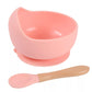 Suction bowl and spoon set
